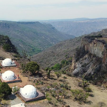 El Gato Glamping Con Vista A Prismas Basalticos Hotel Huasca de Ocampo Ngoại thất bức ảnh