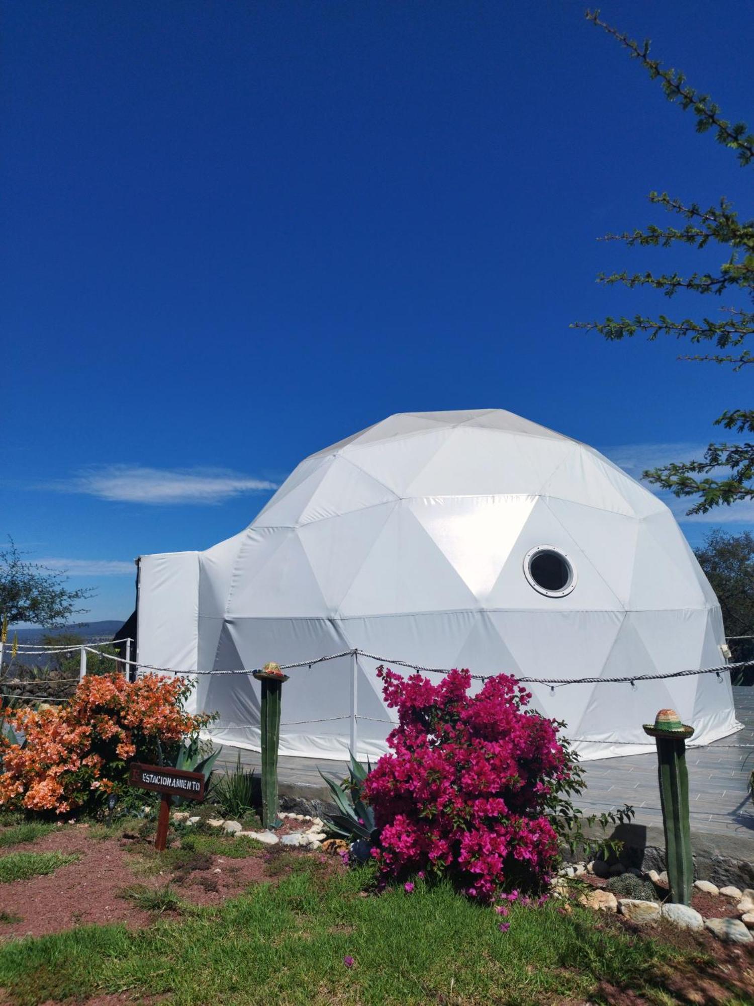 El Gato Glamping Con Vista A Prismas Basalticos Hotel Huasca de Ocampo Ngoại thất bức ảnh