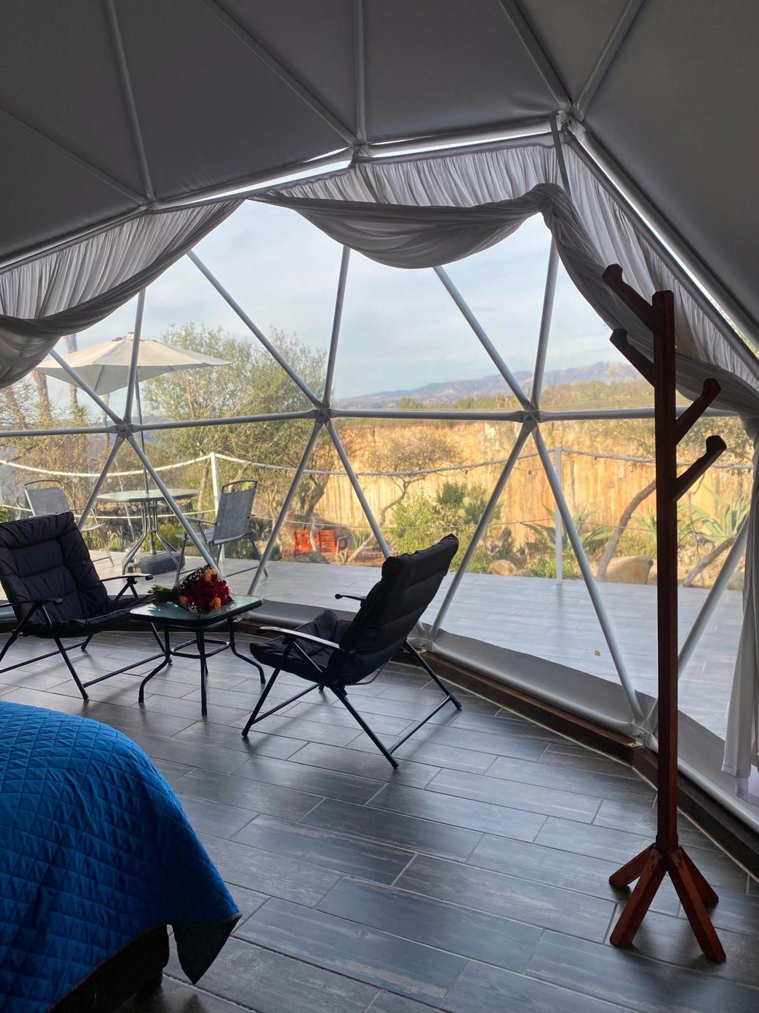 El Gato Glamping Con Vista A Prismas Basalticos Hotel Huasca de Ocampo Ngoại thất bức ảnh