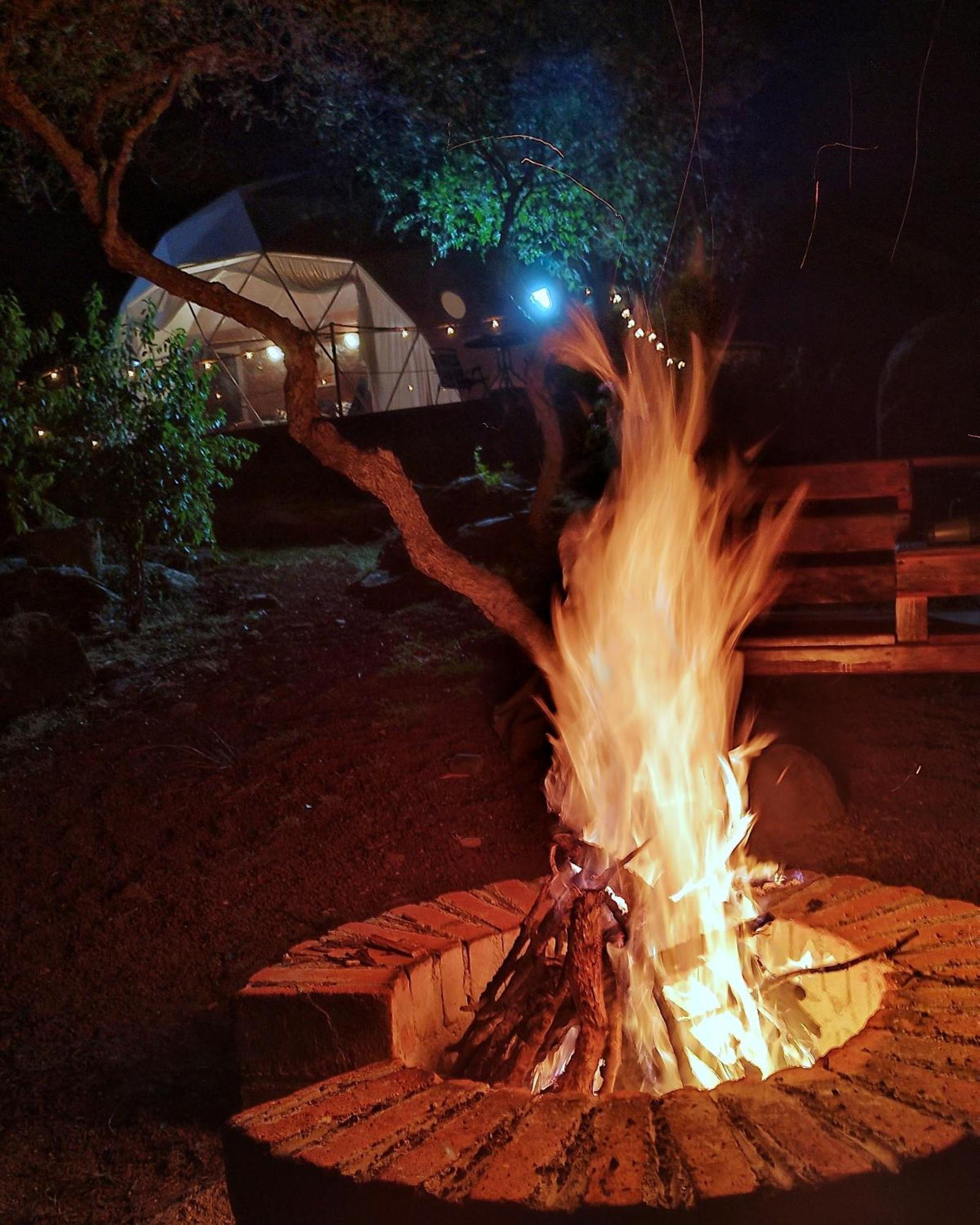 El Gato Glamping Con Vista A Prismas Basalticos Hotel Huasca de Ocampo Ngoại thất bức ảnh