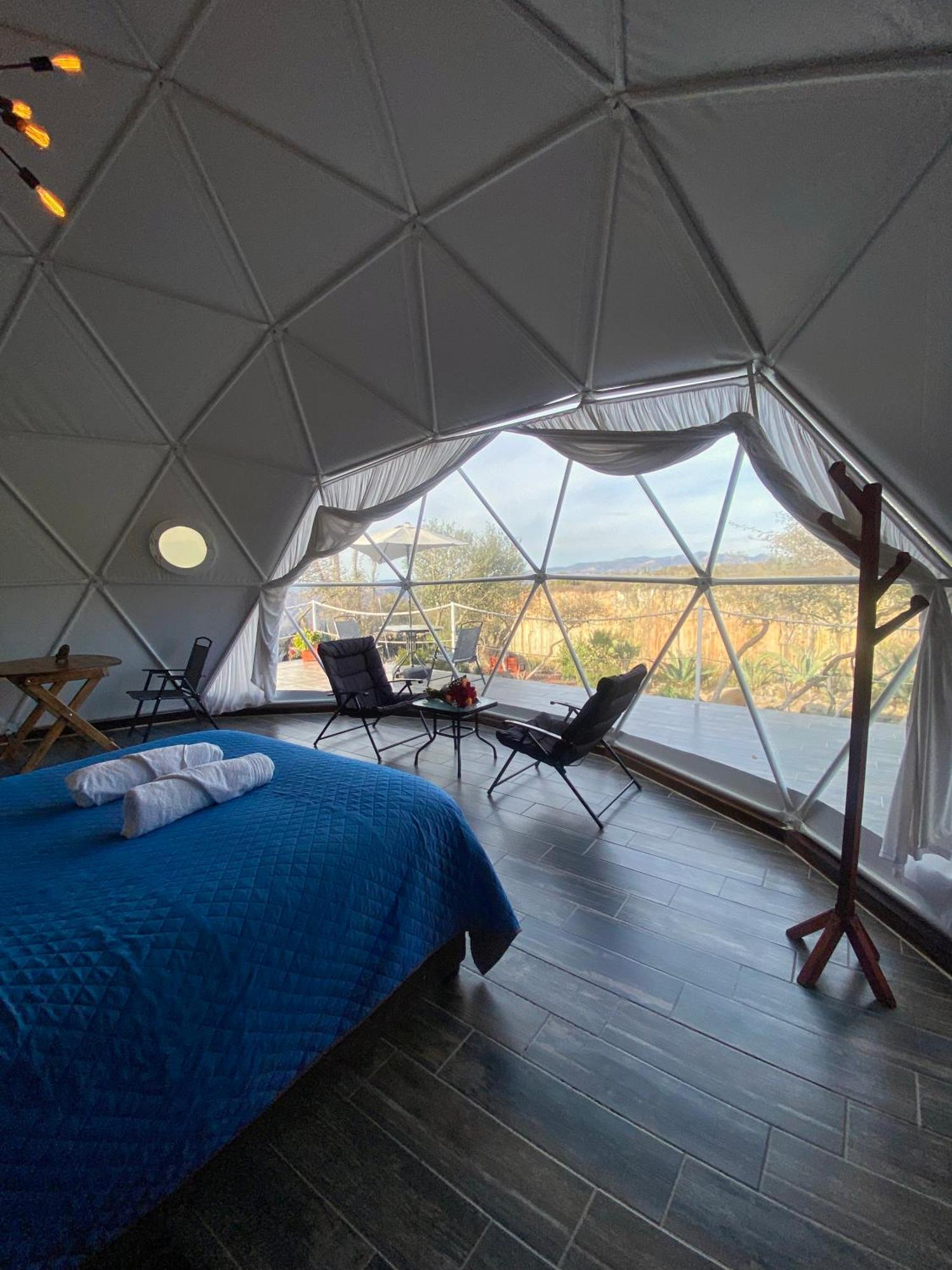 El Gato Glamping Con Vista A Prismas Basalticos Hotel Huasca de Ocampo Ngoại thất bức ảnh