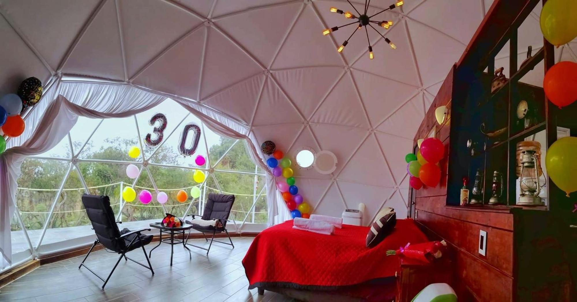 El Gato Glamping Con Vista A Prismas Basalticos Hotel Huasca de Ocampo Ngoại thất bức ảnh